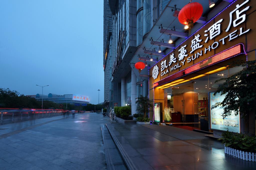 Shenzhen Caa Holy Sun Hotel, Luohu Railway Station Exteriör bild